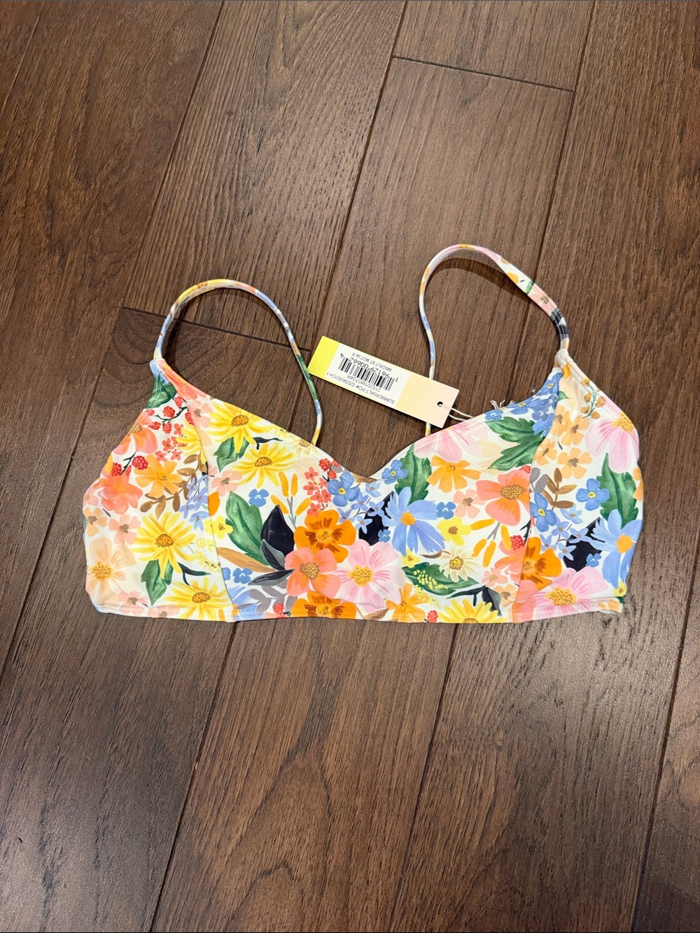 Summersalts The Wanderlust Bikini Top in Marguerite Size 4 NWT - C70-025